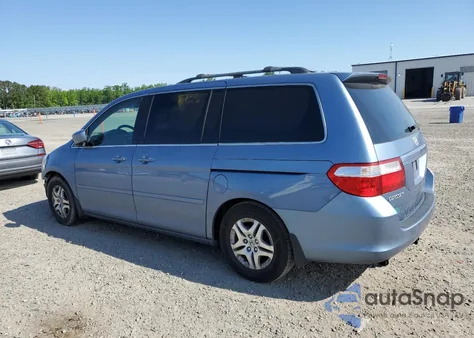 2007 Honda Odyssey Exl from USA, damaged, VIN 5FNRL38717B059135